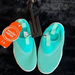 Wonder Nation Kids Turquoise Water Shoes